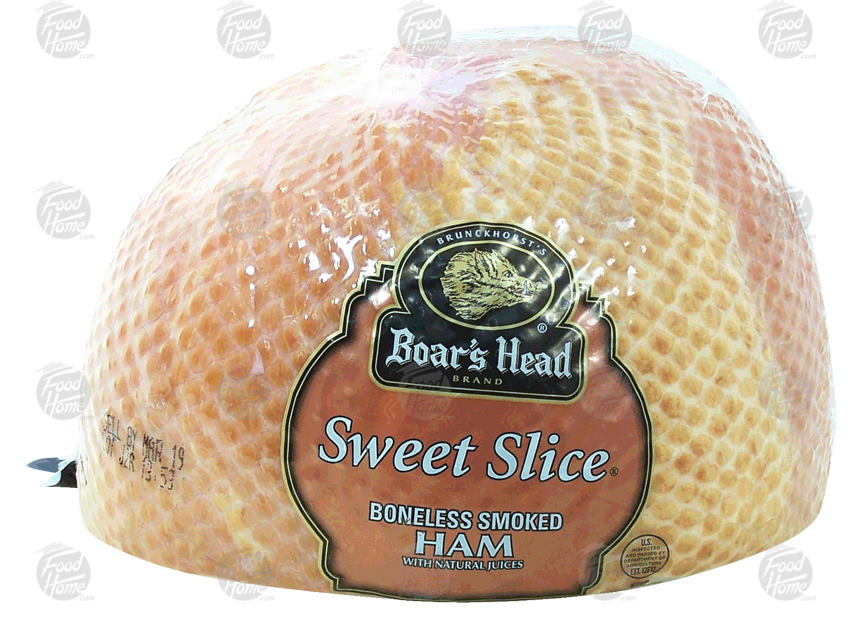 Boar's Head Brunckhorst's sweet slice ham, boneless, smoked Full-Size Picture